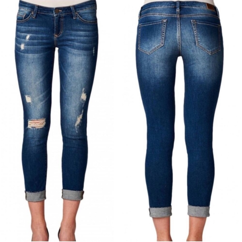 Dear John Harvey Blue Distressed Jeans